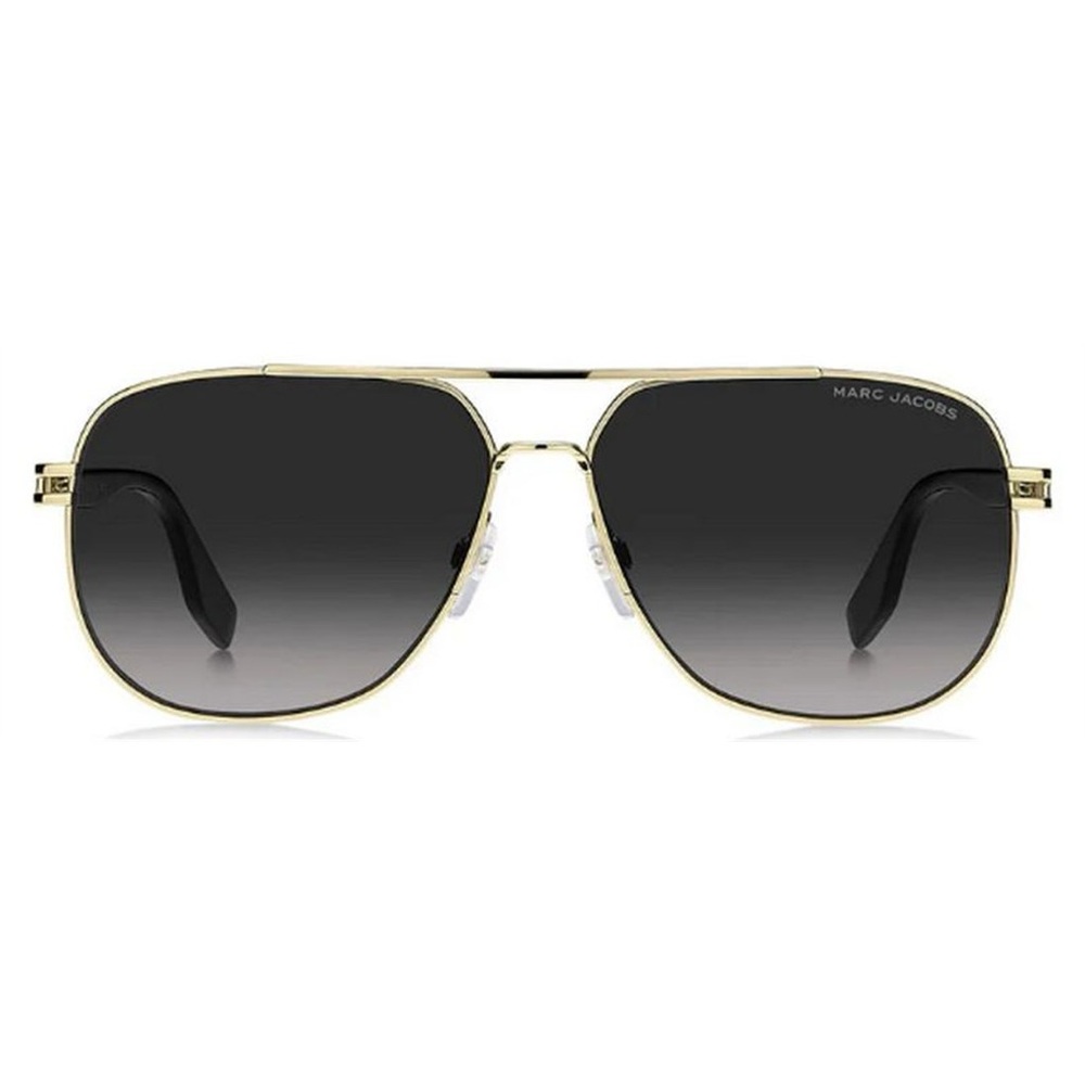 MARC JACOBS Men’s Aviator Sunglasses Gold & Black Gradient Lenses